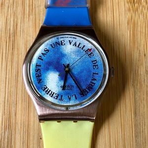 New vintage Swatch Watch Croque-Monsieur